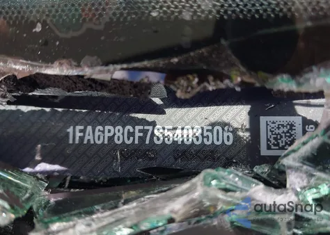 2025 Ford Mustang Gt Fastback из США, поврежденный, VIN 1FA6P8CF7S5403506